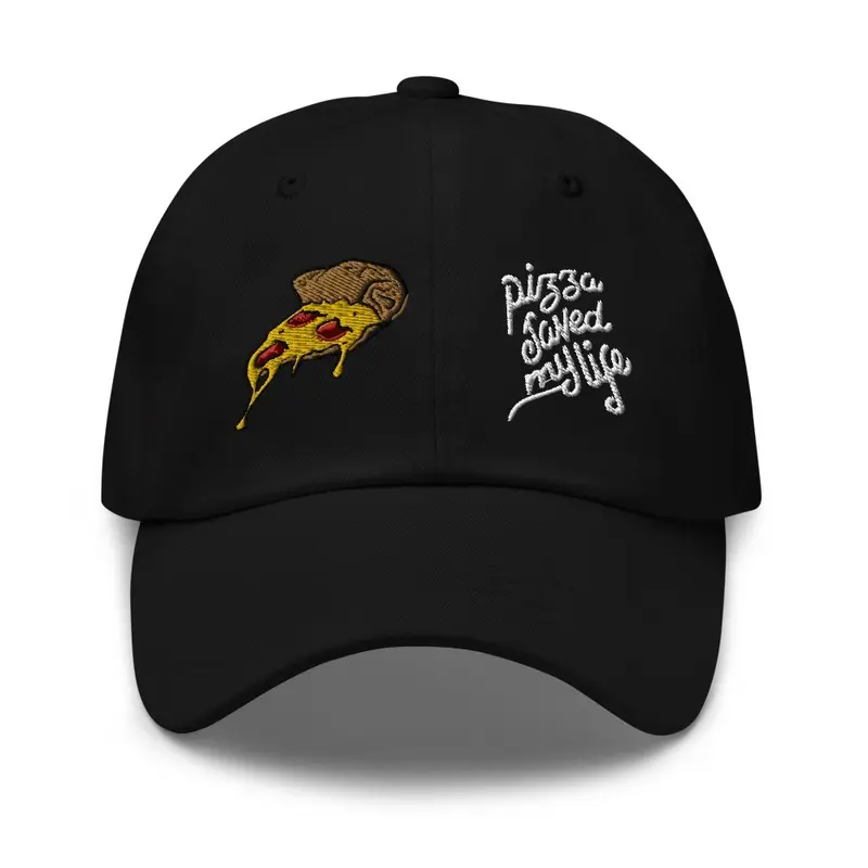 Pizza Saved My Life Dad Cap